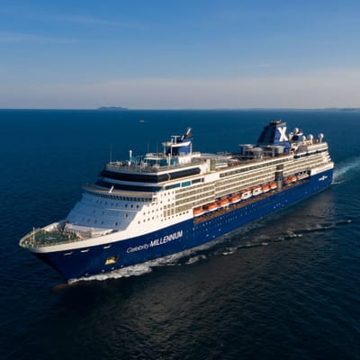 cel hull aerial blå