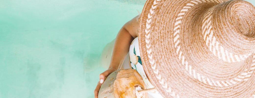 caribbean dame med hat kokodrik