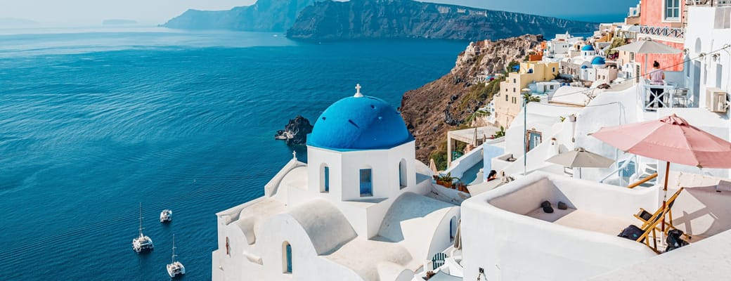 Oia,Views, en unik solnedgang, Santorini