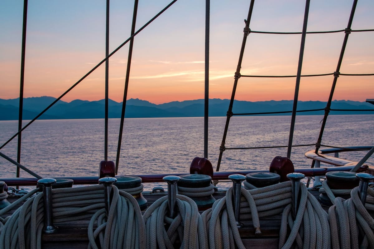 Fra Caribien og kurs mod Skatteøerne med Star Clipper