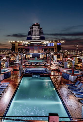 Pool deck på Celebrity Millennium krydstogtskib