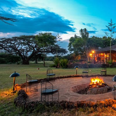Kenya Amboseli Sopa Lodge Garden