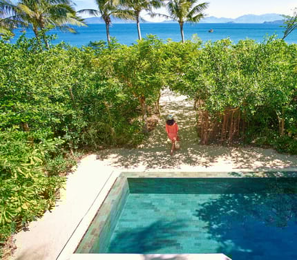 Vietnam Nha Trang Six Senses Beach Villa Exterior
