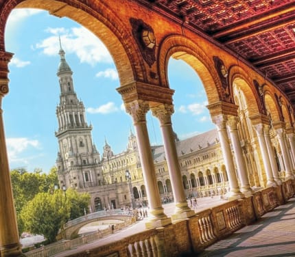 Spanien sevilla plaza espana gty