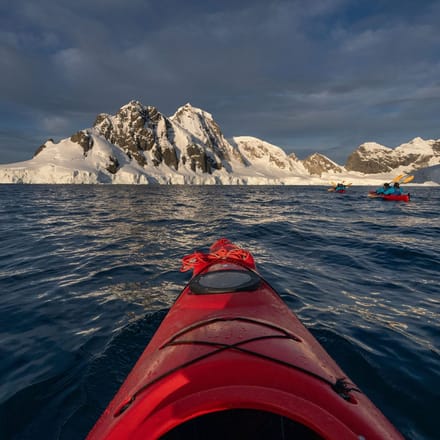 Kajak i Antarktis
