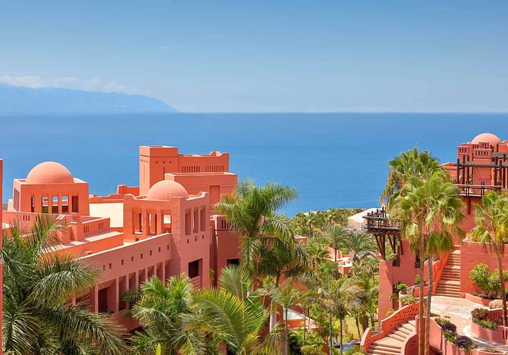 Rejser til Spanien, Tenerife, Ritz-Carlton Abama, view