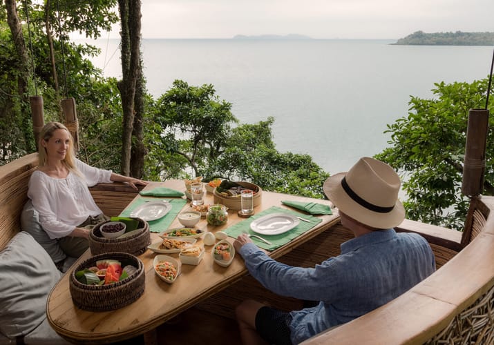 Thailand Koh Kood Soneva Kiri Treepod Dining