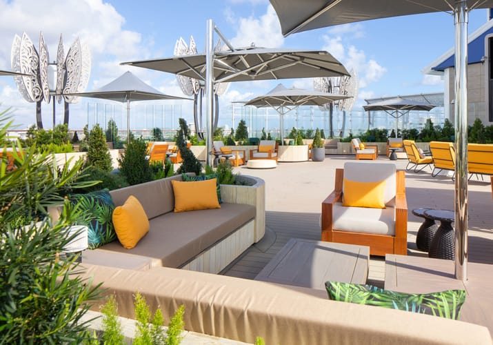 Rooftop Garden på skib